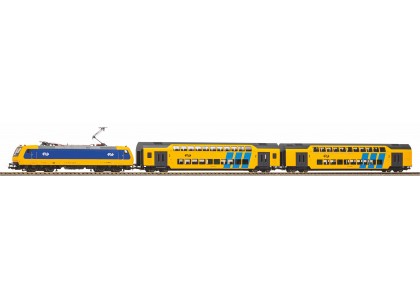 Startset cu locomotiva Br183 si 2 vagoane calatori etajate NS - H0 PIKO 97939